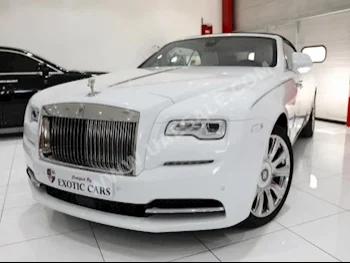 Cars For Sale Rolls-Royce  Dawn  6,470  White  Convertible  Automatic  AWD  Leather  2016  12  No  Gasoline