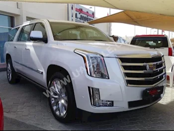 Cars For Sale Cadillac  Escalade  ESV  0  White  SUV  Automatic  4WD  Leather  2017  8  Yes  Gasoline