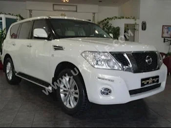 Cars For Sale Nissan  Patrol  SE  115,000  White  SUV  Automatic  4WD  Cloth  2013  8  Yes  Gasoline