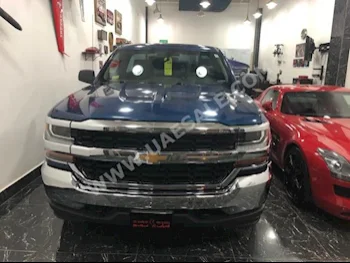 Cars For Sale Chevrolet  Silverado  20,000  Dark Blue  Pick Up  Automatic  RWD  Cloth  2017  8  No  Gasoline
