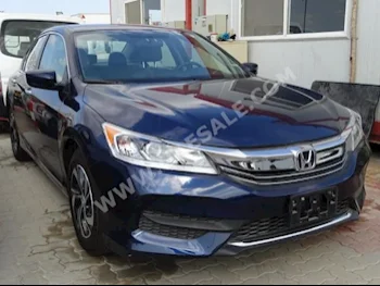 Cars For Sale Honda  Accord  16,000  Blue  Sedan  Automatic  FWD  Cloth  2016  4  No  Gasoline