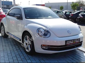 Cars For Sale Volkswagen  Beetle  44,000  White  Coupe / Sport  Automatic  FWD  Cloth  2015  4  No  Gasoline