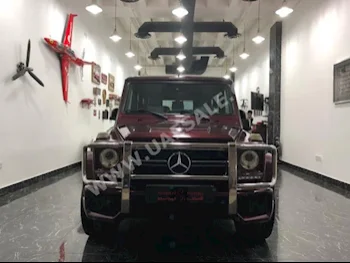 Cars For Sale Mercedes-Benz  G-Class  63 AMG  94,000  Maroon  SUV  Automatic  4WD  Leather  2013  8  Yes  Gasoline