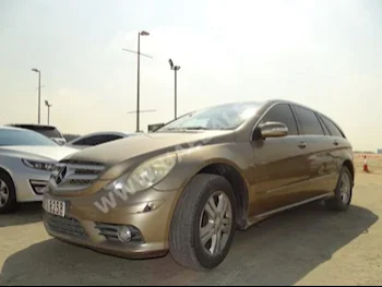 Cars For Sale Mercedes-Benz  R-Class  350  103,000  Gold  SUV  Automatic  FWD  Leather  2008  6  Yes  Gasoline