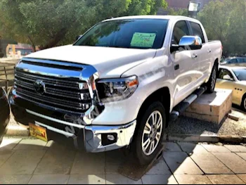Cars For Sale Toyota  Tundra  0  White  Pick Up  Automatic  4WD  Leather  2018  8  Yes  Gasoline