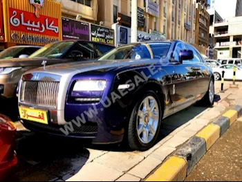 Cars For Sale Rolls-Royce  Ghost  60,000  Dark Blue  Sedan  Automatic  RWD  Leather  2011  12  Panorama  Gasoline