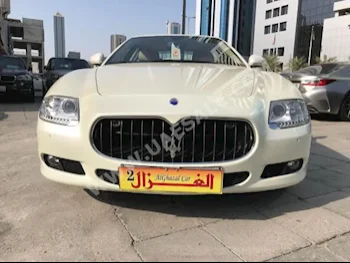 Cars For Sale Maserati  Quattroporte  55,000  Off White  Sedan  Automatic  RWD  Leather  2012  6  Yes  Gasoline