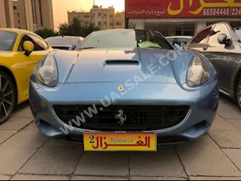 Cars For Sale Ferrari  California F1  55,000  Blue  Coupe / Sport  F-1  RWD  Leather  2010  8  Sky Star  Gasoline