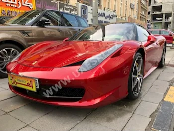 Cars For Sale Ferrari  458  Italia  14,000  Red  Coupe / Sport  F-1  RWD  Leather  2014  8  No  Gasoline