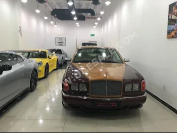 Cars For Sale Bentley  Arnage  91,000  Maroon & Beige  Sedan  Automatic  RWD  Leather  2004  12  Yes  Gasoline