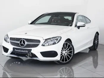 Cars For Sale Mercedes-Benz  C-Class  300  7,187  White  Coupe / Sport  Automatic  RWD  Leather  2017  4  Yes  Gasoline
