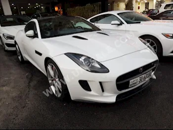 Cars For Sale Jaguar  F-Type  S  70,000  White  Coupe / Sport  Automatic  RWD  Leather  2015  6  Panorama  Gasoline