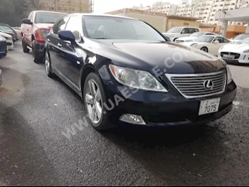 Cars For Sale Lexus  LS  460 L  102,000  Dark Blue  Sedan  Automatic  RWD  Leather  2007  8  Yes  Gasoline