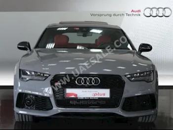 Cars For Sale Audi  RS  7  6,000  Gray  Sedan  Tiptronic  RWD  Leather  2017  6  Yes  Gasoline