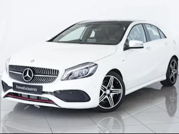 Cars For Sale Mercedes-Benz  A-Class  250  6,333  White  Hatchback  Automatic  RWD  Leather/Chamois  2018  4  Yes  Gasoline