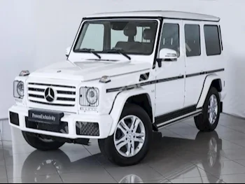 Cars For Sale Mercedes-Benz  G-Class  500  354,000  White  SUV  Automatic  4WD  Leather  2016  8  Yes  Gasoline