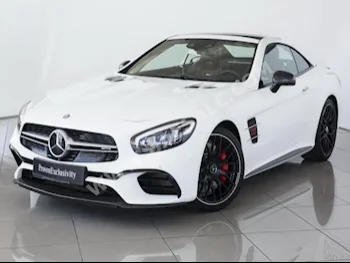 Cars For Sale Mercedes-Benz  SL-Class  63 AMG  8,184  White  Convertible  Tiptronic  RWD  Leather  2017  8  No  Gasoline