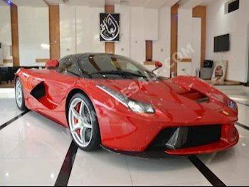Cars For Sale Ferrari  La Ferrari  0  Red  Coupe / Sport  F-1  AWD  Leather  2015  12  No  Gasoline