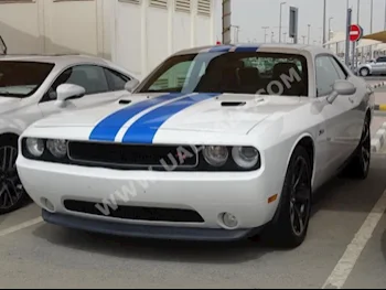Cars For Sale Dodge  Challenger  R/T  72,000  White  Coupe / Sport  Automatic  RWD  Leather/Chamois  2014  8  Yes  Gasoline