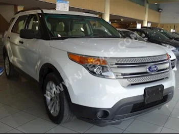 Cars For Sale Ford  Expedition  95,000  White  SUV  Automatic  FWD  Cloth  2014  6  No  Gasoline
