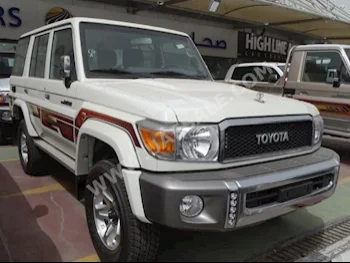 Cars For Sale Toyota  Land Cruiser  Hard Top  0  White  SUV  Automatic  4WD  Cloth  2018  6  No  Gasoline