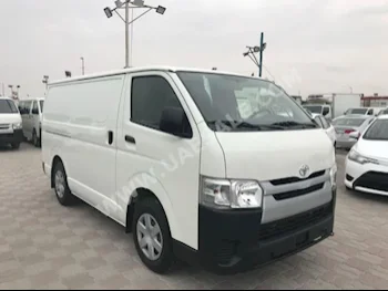 Cars For Sale Toyota  Hiace  114,000  White  Van / Bus  Manual  FWD  Cloth  2015  4  No  Diesel