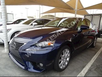 سيارات للبيع لكزس  اّي اس  250  56,000  ازرق  سيدان  اتوماتك  دفع خلفي  جلد  2014  4  نعم  بنزين