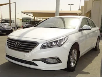 Cars For Sale Hyundai  Sonata  95,000  White  Sedan  Automatic  FWD  Cloth  2015  4  No  Gasoline