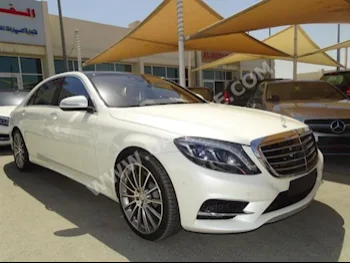 Cars For Sale Mercedes-Benz  S-Class  500  112,000  White  Sedan  Automatic  RWD  Leather  2014  8  Panorama  Gasoline