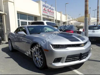 Cars For Sale Chevrolet  Camaro  SS  33,000  Black & Silver  Coupe / Sport  Automatic  RWD  Leather  2015  8  No  Gasoline