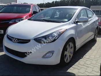 Cars For Sale Hyundai  Elantra  70,000  White  Sedan  Automatic  FWD  Leather  2013  4  Yes  Gasoline