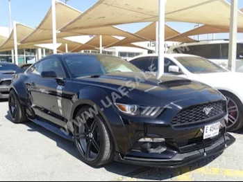 Cars For Sale Ford  Mustang  38,000  Black  Coupe / Sport  Automatic  RWD  Leather  2015  6  No  Gasoline