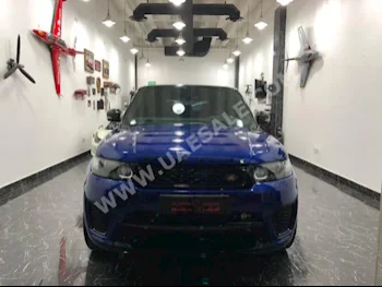 Cars For Sale Land Rover  Range Rover  Sport SVR  39,000  Blue  SUV  Automatic  4WD  Leather  2015  8  Panorama  Gasoline