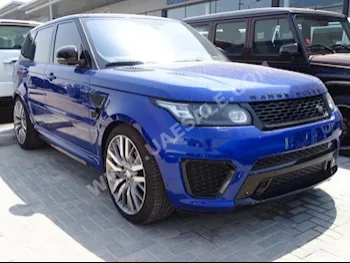 Cars For Sale Land Rover  Range Rover  Sport SVR  62,000  Blue  SUV  Automatic  4WD  Leather  2015  8  Panorama  Gasoline