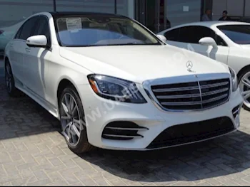 Cars For Sale Mercedes-Benz  S-Class  560  0  White  Sedan  Automatic  RWD  Leather  2018  8  Panorama  Gasoline
