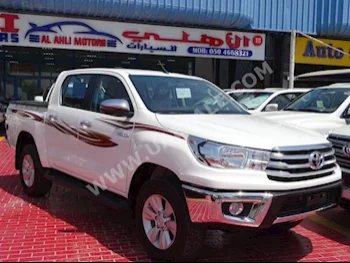 Cars For Sale Toyota  Hilux  GLX  0  White  Pick Up  Manual  4WD  Cloth  2019  4  No  Gasoline