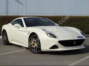 Cars For Sale Ferrari  California F1  T  323  White  Coupe / Sport  F-1  RWD  Leather  2016  8  No  Gasoline