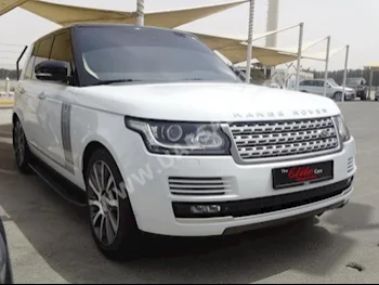 Cars For Sale Land Rover  Range Rover  Vogue LE Supercharged  107,000  White  SUV  Automatic  4WD  Leather  2015  8  Panorama  Gasoline
