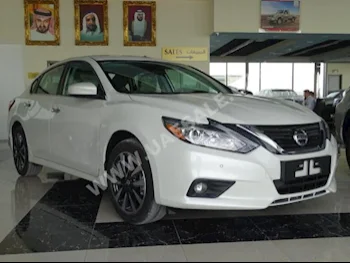 Cars For Sale Nissan  Altima  2.5 SV  0  White  Sedan  Automatic  FWD  Cloth  2018  4  No  Gasoline