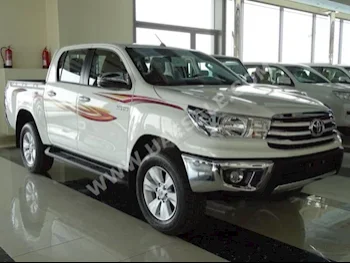 Cars For Sale Toyota  Hilux  GLX  0  White  Pick Up  Manual  4WD  Cloth  2018  4  No  Gasoline