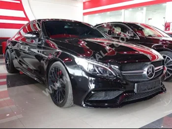 Cars For Sale Mercedes-Benz  C-Class  63 AMG  S  40,000  Black  Coupe / Sport  Automatic  RWD  Leather  2017  8  Panorama  Gasoline