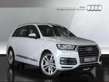 Cars For Sale Audi  Q7  4.5 TFSI Quattro  15,883  White  SUV  Automatic  4WD  Leather  2016  6  Yes  Gasoline