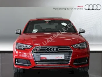 Cars For Sale Audi  S  4  6,139  Red  Sedan  Automatic  RWD  Leather  2018  6  Yes  Gasoline