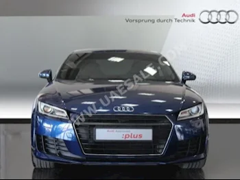 Cars For Sale Audi  TT  45 TFSI  34,452  Blue  Coupe / Sport  Tiptronic  RWD  Leather  2016  4  No  Gasoline