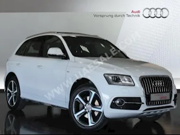 Cars For Sale Audi  Q5  45 TFSI  41,235  White  SUV  Automatic  4WD  Leather  2016  6  Panorama  Gasoline