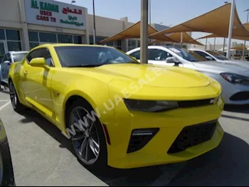 Cars For Sale Chevrolet  Camaro  RS  52,000  Yellow  Coupe / Sport  Automatic  RWD  Leather  2016  6  No  Gasoline