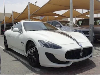 Cars For Sale Maserati  GranTurismo  Sport  60,000  White  Coupe / Sport  Automatic  AWD  Leather  2016  8  No  Gasoline