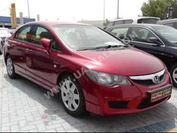 Cars For Sale Honda  Civic  134,000  Red  Sedan  Automatic  FWD  Cloth  2010  4  No  Gasoline