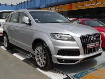 Cars For Sale Audi  Q7  Super Charged  105,000  Silver  SUV  Automatic  AWD  Leather  2011  6  Panorama  Gasoline