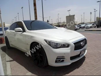 Cars For Sale Infiniti  Q  50  113,000  White  Sedan  Automatic  RWD  Leather  2014  6  Yes  Gasoline